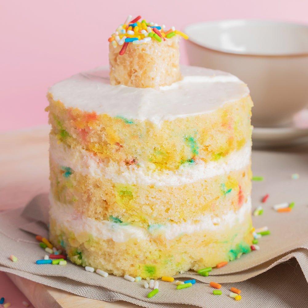 Baby White Velvet Party Cake