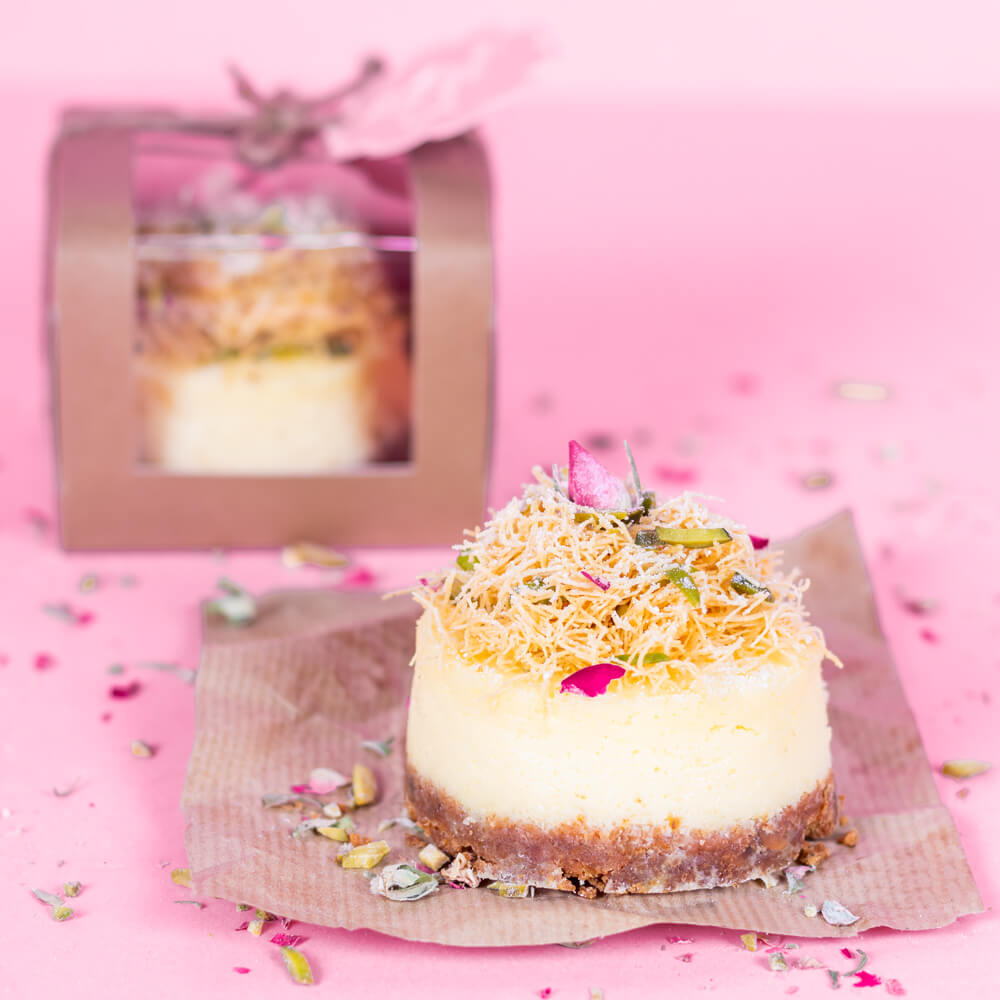 Baby Kunafah Cheesecake