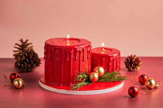Holiday Candle Cakes